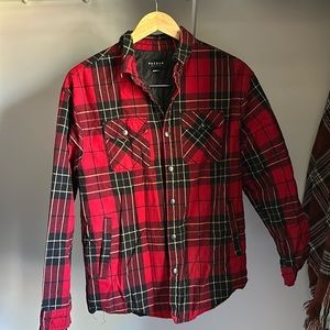 Men’s flannel coat
